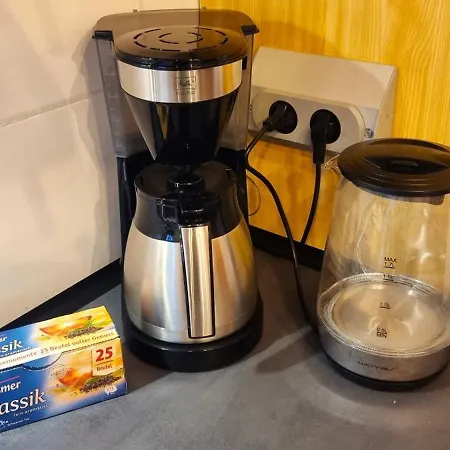 Apartment Elite-apartment Am Hauptbahnhof Mit Kueche,privat-parkplatz,waschmaschine Und 5g Wlan Fuer 6 Personen